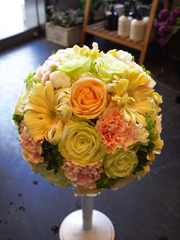 新宿立体押し花ミルフィーユキャラメルウッド